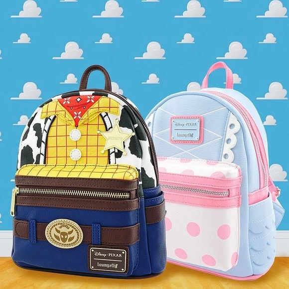NWT Disney Pixar Toy Story Woody Cosplay Loungefly Mini Backpack main image 9